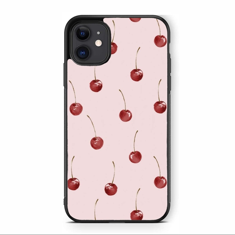Cherry Pattern Iphone Case
